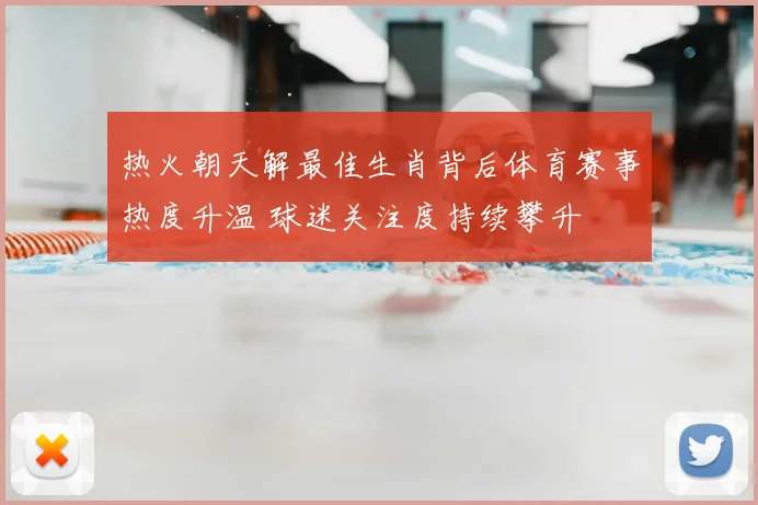 热火朝天解最佳生肖背后体育赛事热度升温 球迷关注度持续攀升