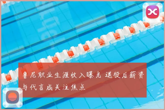 鲁尼职业生涯收入曝光 退役后薪资与代言成关注焦点